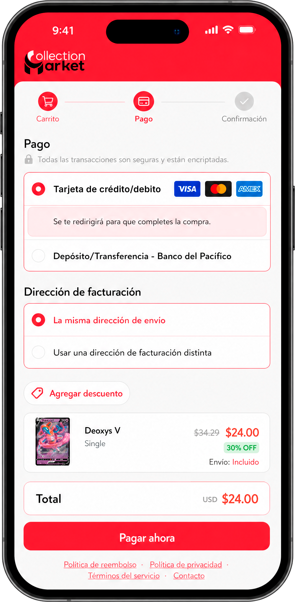Mockup de teléfono inicial grande